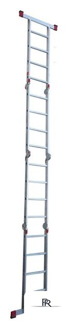 Лестница-трансформер Новая высота NV 333 с помостом профессиональная 4x4 ступени - Изображение №5 — Интернет-магазин ПроЗаказ