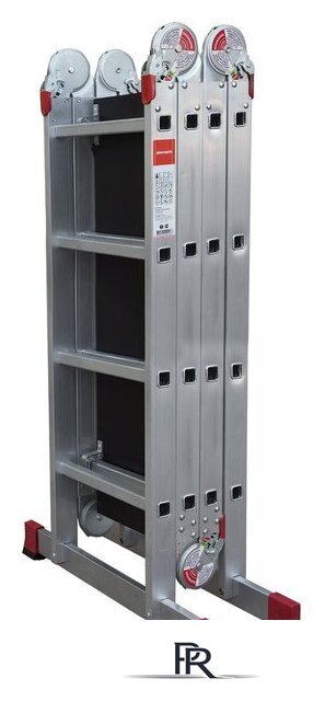 Лестница-трансформер Новая высота NV 333 с помостом профессиональная 4x4 ступени - Изображение №8 — Интернет-магазин ПроЗаказ