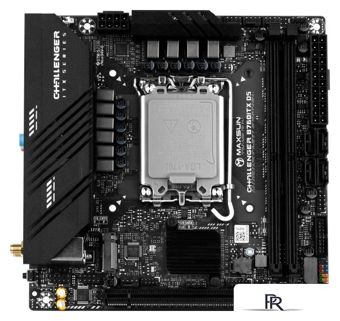 Материнская плата Maxsun Challenger B760ITX D5 - Изображение №1 — Интернет-магазин ПроЗаказ