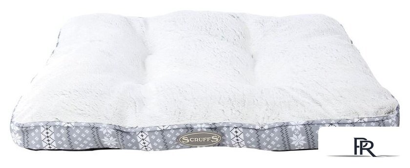 Лежак Scruffs Manhattan 660689 (бело-серый) - Изображение №1 — Интернет-магазин ПроЗаказ