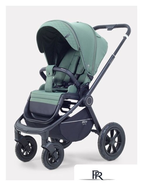 Универсальная коляска MOWbaby Zoom air MB086 (2 в 1, Olive) - Изображение №2 — Интернет-магазин ПроЗаказ