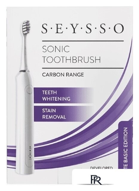 Электрическая зубная щетка Seysso Carbon Basic White - Изображение №3 — Интернет-магазин ПроЗаказ