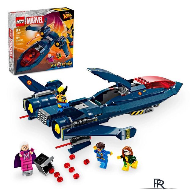Конструктор LEGO Marvel Super Heroes 76281 Истребитель X-Jet Людей Икс - Изображение №8 — Интернет-магазин ПроЗаказ