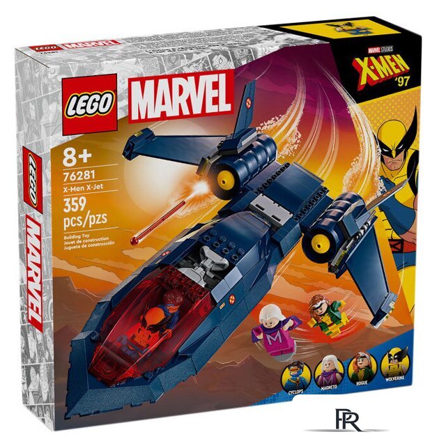 Конструктор LEGO Marvel Super Heroes 76281 Истребитель X-Jet Людей Икс - Изображение №1 — Интернет-магазин ПроЗаказ