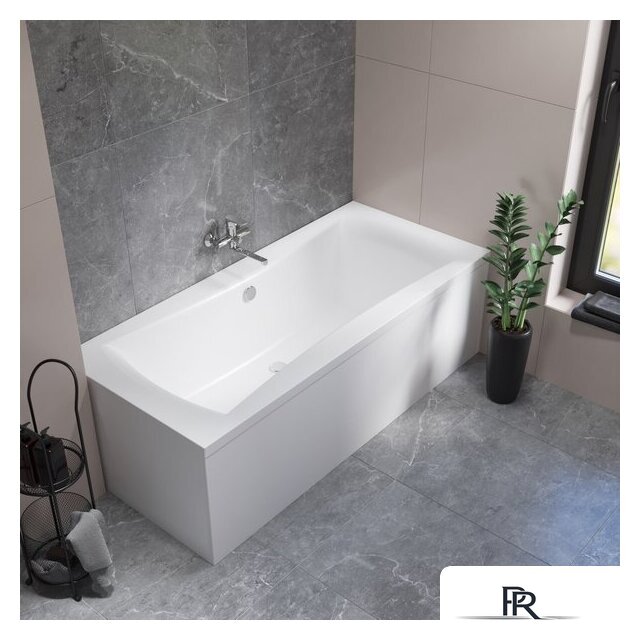 Ванна Lauter Belgravia 180x80 21110180 (с ножками и сифоном 21Y11030 хром) - Изображение №10 — Интернет-магазин ПроЗаказ