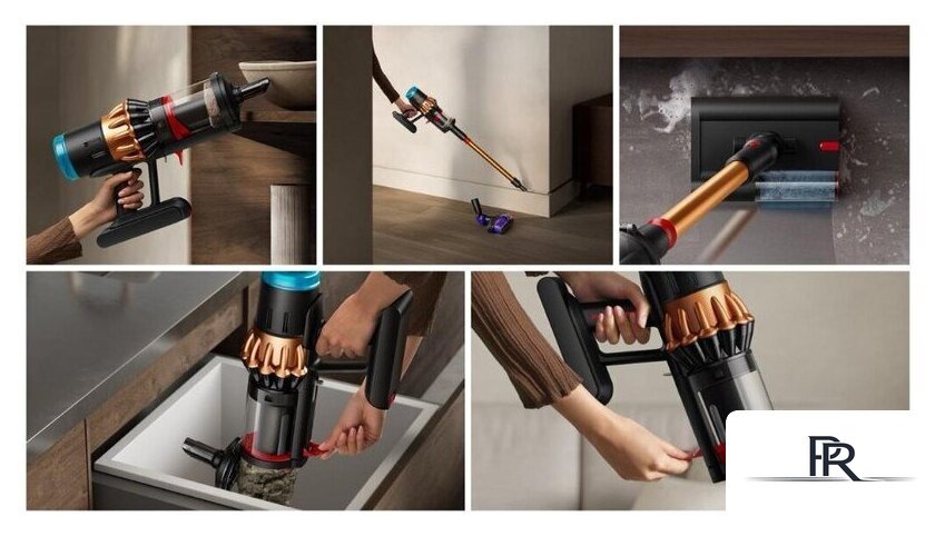 Пылесос Dyson V16 Piston Animal Submarine 492969-01 (матовый черный/медный) - Изображение №9 — Интернет-магазин ПроЗаказ