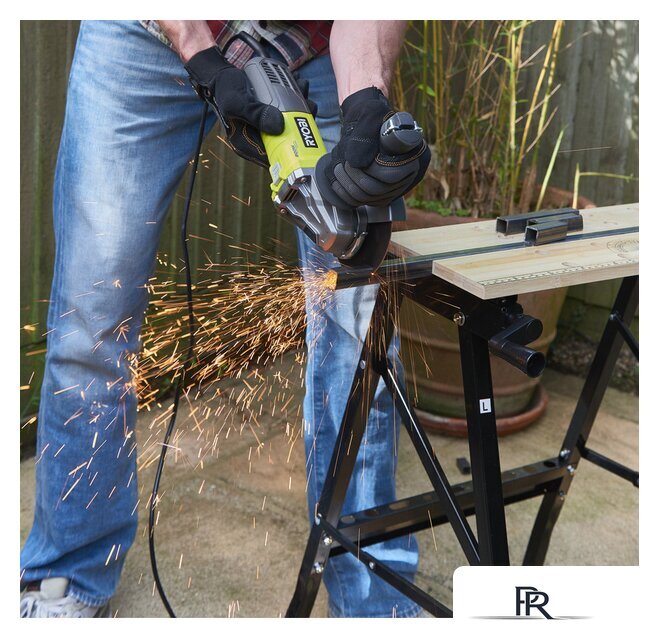 Угловая шлифмашина Ryobi RAG800-125S [5133002493] - Изображение №5 — Интернет-магазин ПроЗаказ