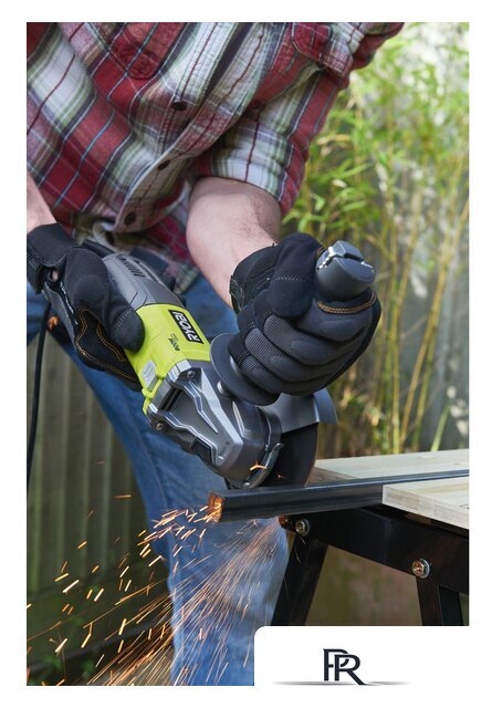 Угловая шлифмашина Ryobi RAG800-125S [5133002493] - Изображение №4 — Интернет-магазин ПроЗаказ