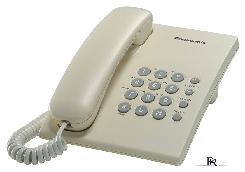 Проводной телефон Panasonic KX-TS2350RUB (черный) - Изображение №2 — Интернет-магазин ПроЗаказ
