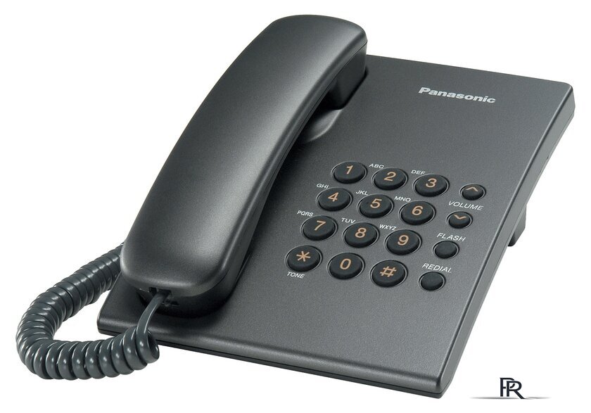 Проводной телефон Panasonic KX-TS2350RUB (черный) - Изображение №6 — Интернет-магазин ПроЗаказ