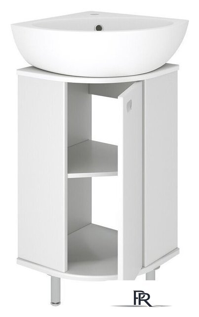  Runo Тумба под умывальник Браво 40 угловая (напольная) - Изображение №2 — Интернет-магазин ПроЗаказ