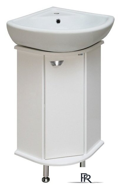 Runo Тумба под умывальник Браво 40 угловая (напольная) - Изображение №1 — Интернет-магазин ПроЗаказ