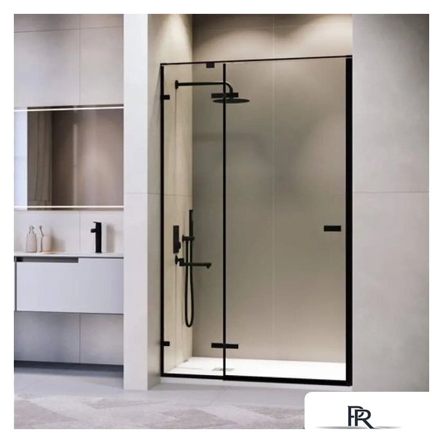 Душевая дверь RGW SV-004B 353200416-14 (черный/прозрачное стекло) - Изображение №1 — Интернет-магазин ПроЗаказ