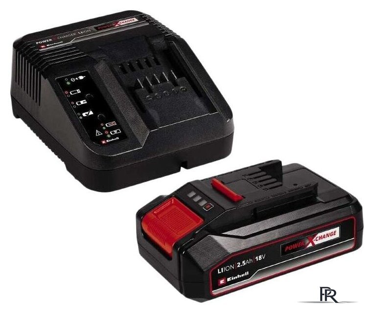 Аккумулятор с зарядным устройством Einhell PXC-Starter-Kit 4512097 (18В/2.5 Ah + 18В) - Изображение №1 — Интернет-магазин ПроЗаказ