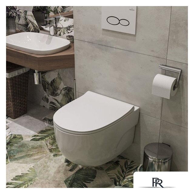 Унитаз подвесной Roxen Porto 530155-01 Rimless Soft Close - Изображение №2 — Интернет-магазин ПроЗаказ