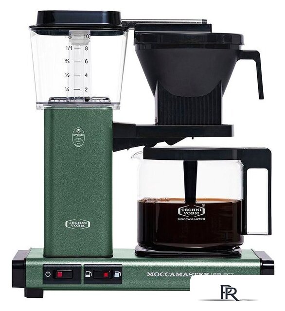 Капельная кофеварка Technivorm Moccamaster Select (Forest Green) - Изображение №1 — Интернет-магазин ПроЗаказ