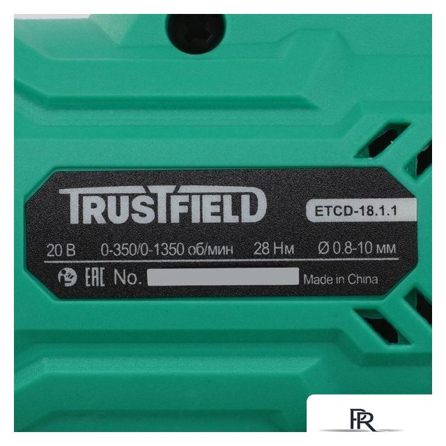 Дрель-шуруповерт Trustfield ETCD-18.1.1 (с 1-им АКБ) - Изображение №3 — Интернет-магазин ПроЗаказ