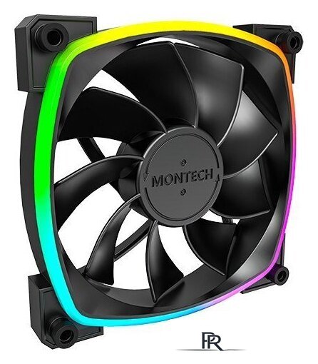 Вентилятор для корпуса Montech RX120 PWM (черный) - Изображение №2 — Интернет-магазин ПроЗаказ