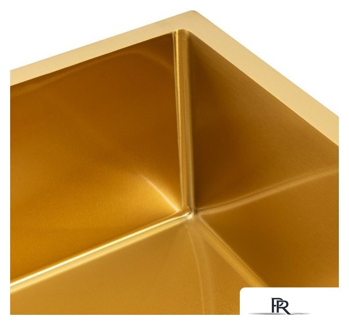 Кухонная мойка ARFEKA ECO AR 450*450 GOLD PVD NANO - Изображение №6 — Интернет-магазин ПроЗаказ