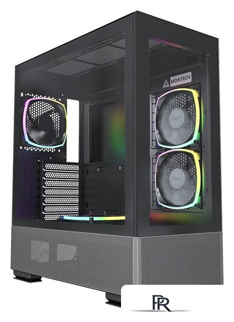 Корпус Montech Sky Two (черный) - Изображение №1 — Интернет-магазин ПроЗаказ