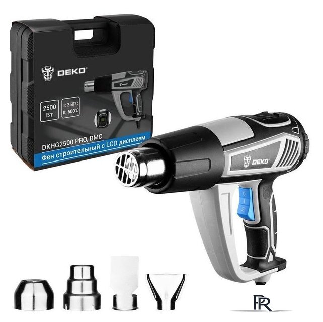 Промышленный фен Deko DKHG2500 PRO 085-1078 (кейс) - Изображение №1 — Интернет-магазин ПроЗаказ