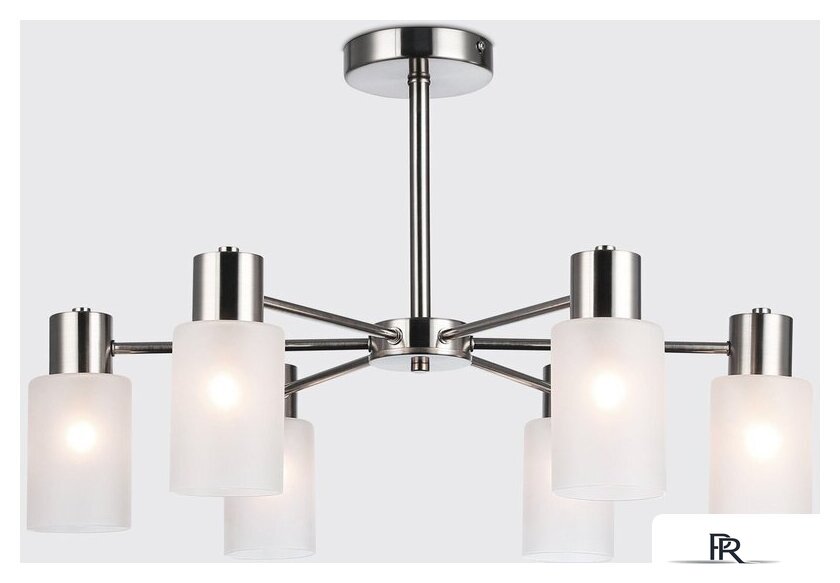 Подвесная люстра Ambrella light TR9572/6 SN (сатин) - Изображение №1 — Интернет-магазин ПроЗаказ