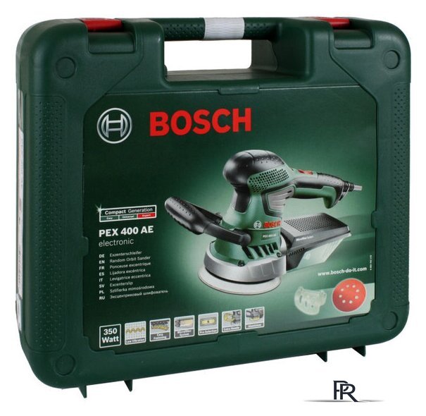 Эксцентриковая шлифмашина Bosch PEX 400 AE 06033A4000 - Изображение №10 — Интернет-магазин ПроЗаказ