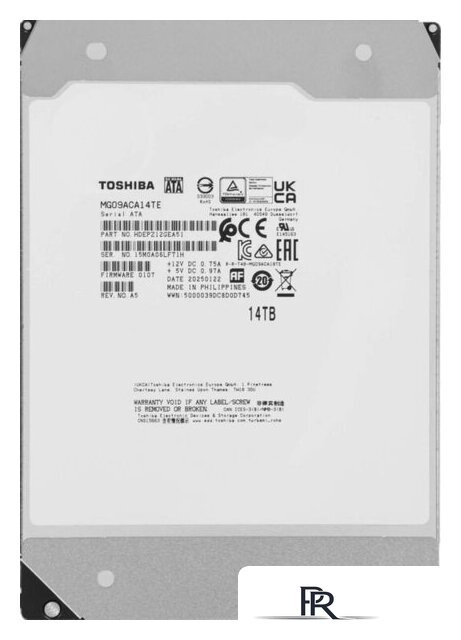 Жесткий диск Toshiba MG Series 14TB MG09ACA14TE - Изображение №1 — Интернет-магазин ПроЗаказ