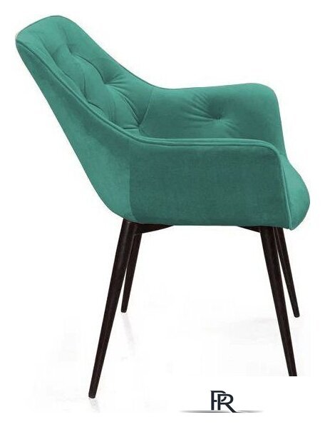 Стул с подлокотниками Ваш день Archi Barkhat 19 (зеленый) - Изображение №3 — Интернет-магазин ПроЗаказ