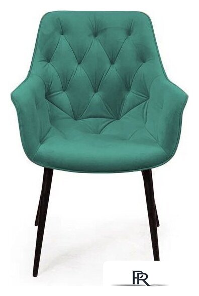 Стул с подлокотниками Ваш день Archi Barkhat 19 (зеленый) - Изображение №2 — Интернет-магазин ПроЗаказ