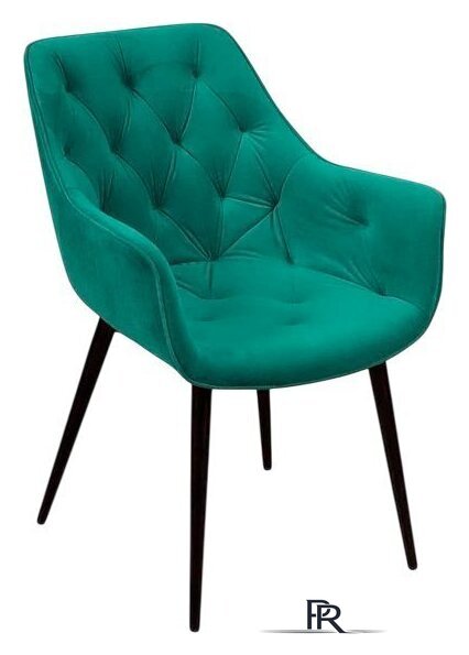 Стул с подлокотниками Ваш день Archi Barkhat 19 (зеленый) - Изображение №1 — Интернет-магазин ПроЗаказ