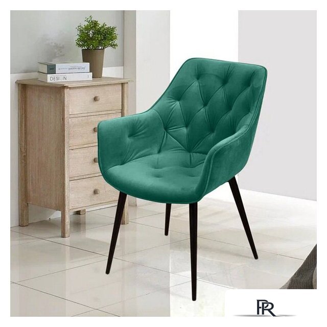 Стул с подлокотниками Ваш день Archi Barkhat 19 (зеленый) - Изображение №4 — Интернет-магазин ПроЗаказ