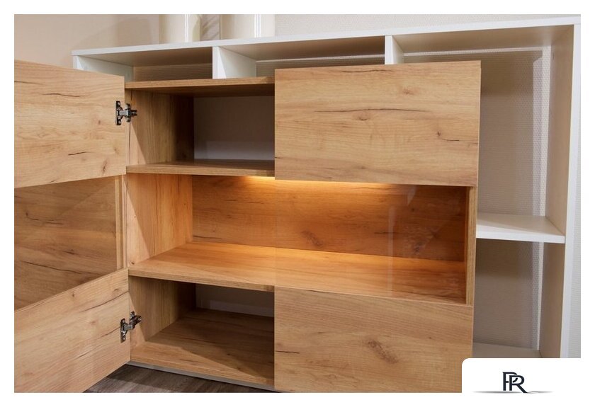 Комод Империал Невио-2 (дуб крафт золотой-белый) - Изображение №3 — Интернет-магазин ПроЗаказ