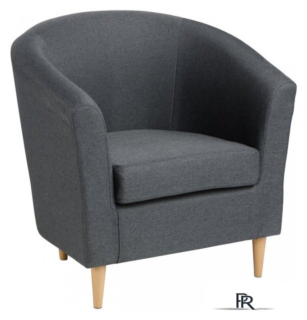 Интерьерное кресло Mio Tesoro Тунне (dark grey) - Изображение №1 — Интернет-магазин ПроЗаказ