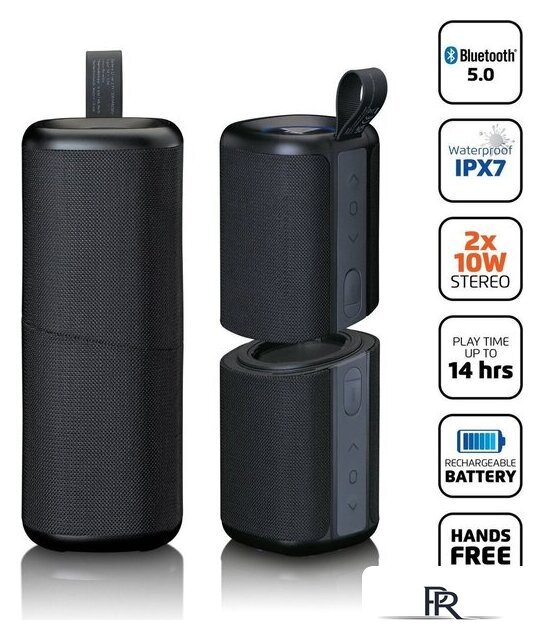 Пара Bluetooth колонок Lenco BTP-400BK - Изображение №10 — Интернет-магазин ПроЗаказ