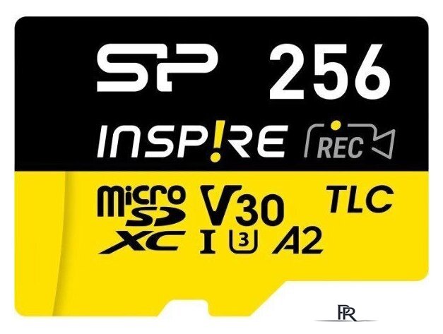 Карта памяти Silicon-Power Inspire microSDXC SP256GBSTXLA2V1NSP 256GB (с адаптером) - Изображение №2 — Интернет-магазин ПроЗаказ