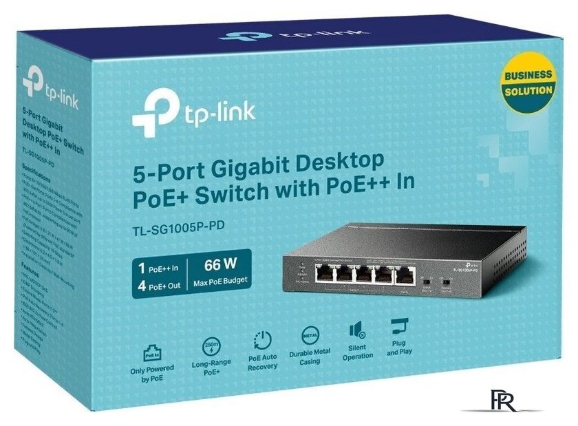 Неуправляемый коммутатор TP-Link TL-SG1005P-PD М1 - Изображение №6 — Интернет-магазин ПроЗаказ