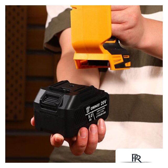 Аккумулятор Deko UNV5.0 CORE 082-1014 (20В/5 Ач) - Изображение №7 — Интернет-магазин ПроЗаказ