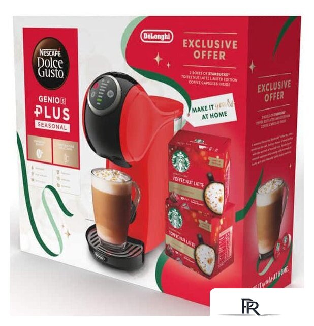Капсульная кофеварка DeLonghi Dolce Gusto Genio S Plus EDG315.R - Изображение №3 — Интернет-магазин ПроЗаказ