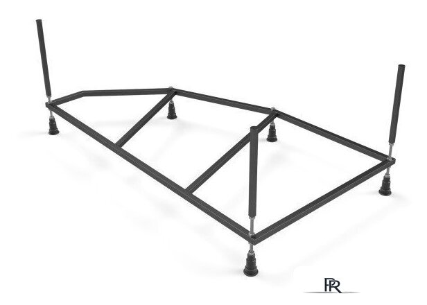 Ванна Cersanit Joanna 160x95 R WA-JOANNA-160-R (с каркасом) - Изображение №4 — Интернет-магазин ПроЗаказ
