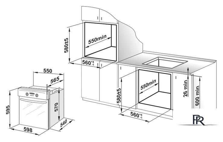 Электрический духовой шкаф GEFEST 622-02 К - Изображение №2 — Интернет-магазин ПроЗаказ