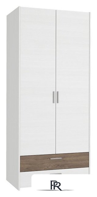 Шкаф распашной Евва Венеция ВН-2D2S (бодега белый/ясень орландо) - Изображение №1 — Интернет-магазин ПроЗаказ