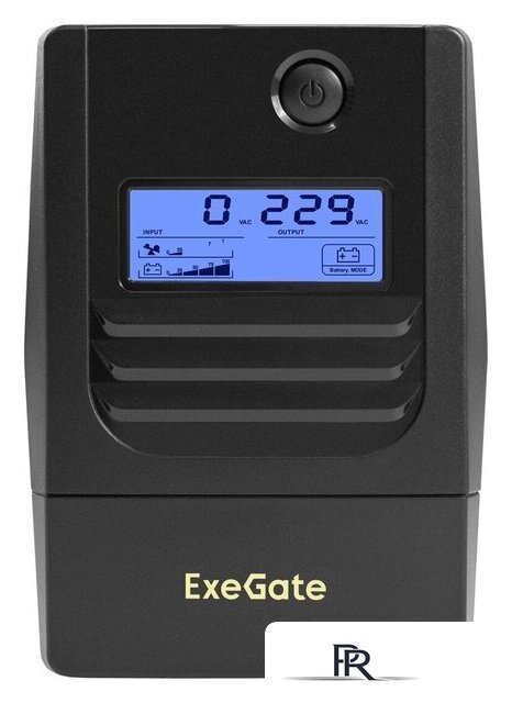Источник бесперебойного питания ExeGate Smart LB-650.LCD.AVR.2SH.USB - Изображение №3 — Интернет-магазин ПроЗаказ