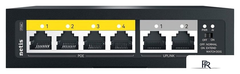 Неуправляемый коммутатор Netis P106C - Изображение №1 — Интернет-магазин ПроЗаказ