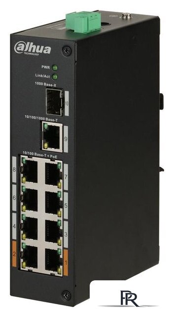 Неуправляемый коммутатор Dahua DH-PFS3110-8ET-96 - Изображение №1 — Интернет-магазин ПроЗаказ