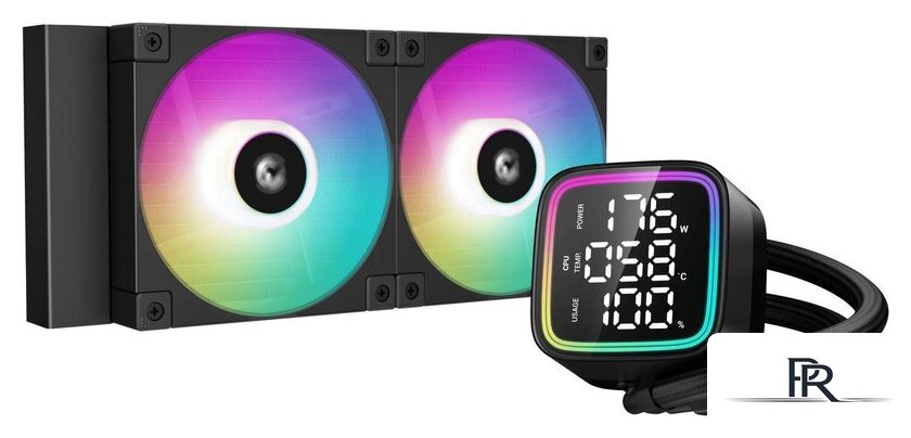 Система жидкостного охлаждения для процессора DeepCool LD240 R-LD240-BKMSN-G-1 - Изображение №1 — Интернет-магазин ПроЗаказ