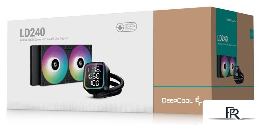 Система жидкостного охлаждения для процессора DeepCool LD240 R-LD240-BKMSN-G-1 - Изображение №6 — Интернет-магазин ПроЗаказ