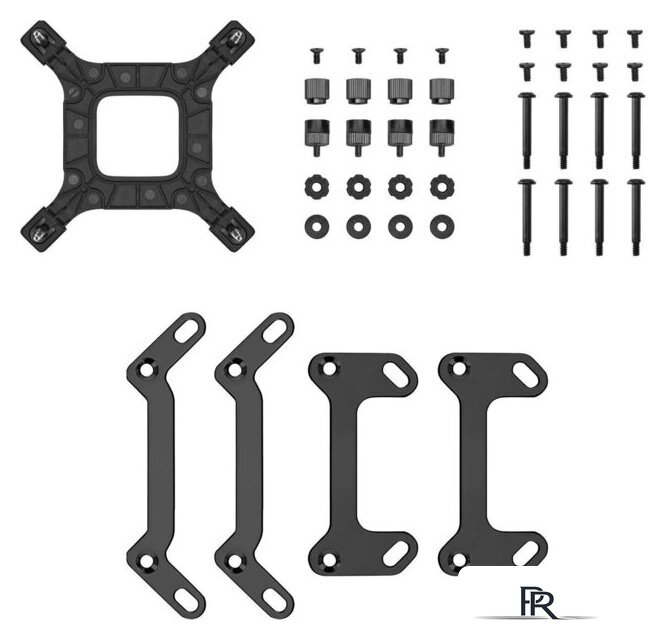 Система жидкостного охлаждения для процессора DeepCool LD240 R-LD240-BKMSN-G-1 - Изображение №5 — Интернет-магазин ПроЗаказ