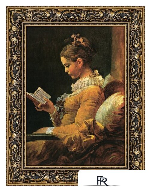 Картина Декарт Читательница Итальянский художник 8Л0513 (в раме) - Изображение №1 — Интернет-магазин ПроЗаказ