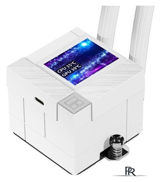 Система жидкостного охлаждения для процессора Thermalright Core Matrix 360 Vision ARGB (белый) - Изображение №6 — Интернет-магазин ПроЗаказ